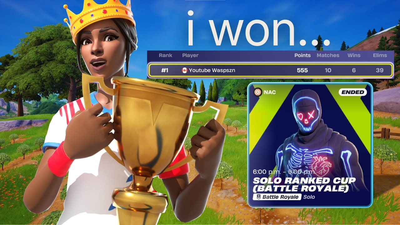 MY BEST SOLO TOURNAMENT EVER!🏆