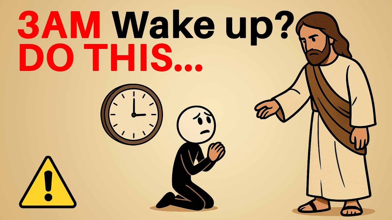 If You Wake Up Between 3AM & 5AM, DO THESE 3 THINGS!