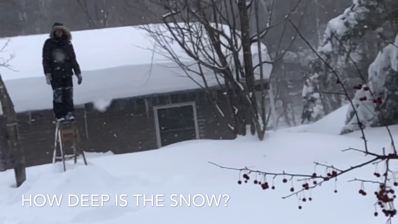 How deep is the snow in Michigan&rsquo;s Upper Peninsula?!