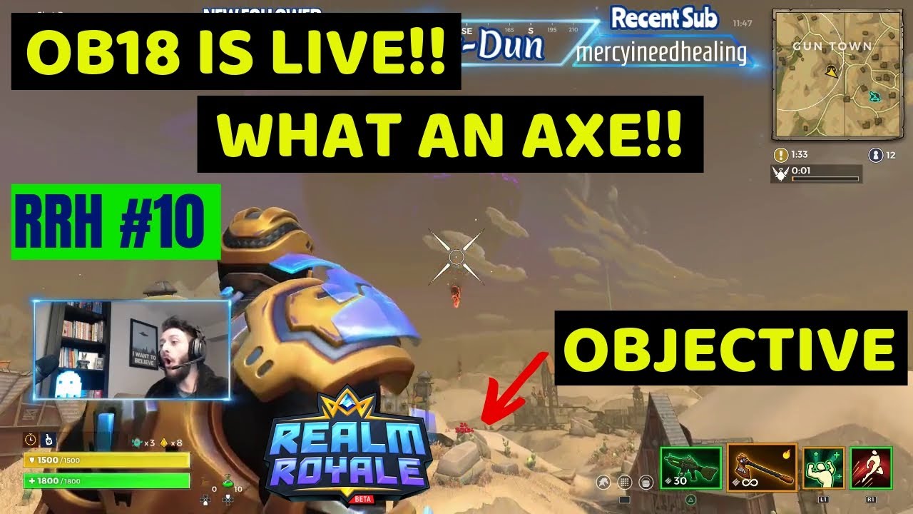Realm Royale Highlights #10 - What a Conc Bomb/Hit him while invisible (Best Moments)
