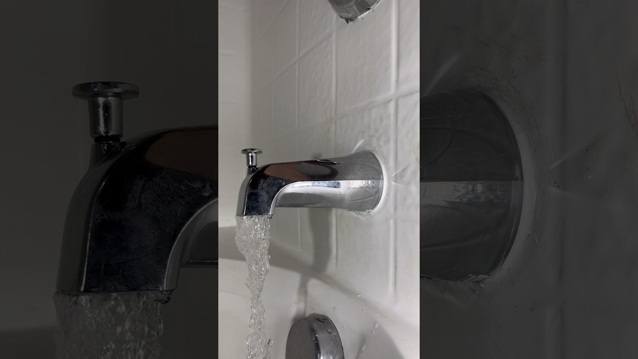 Replacing Old Tub Spout : Easy Plumbing Repair