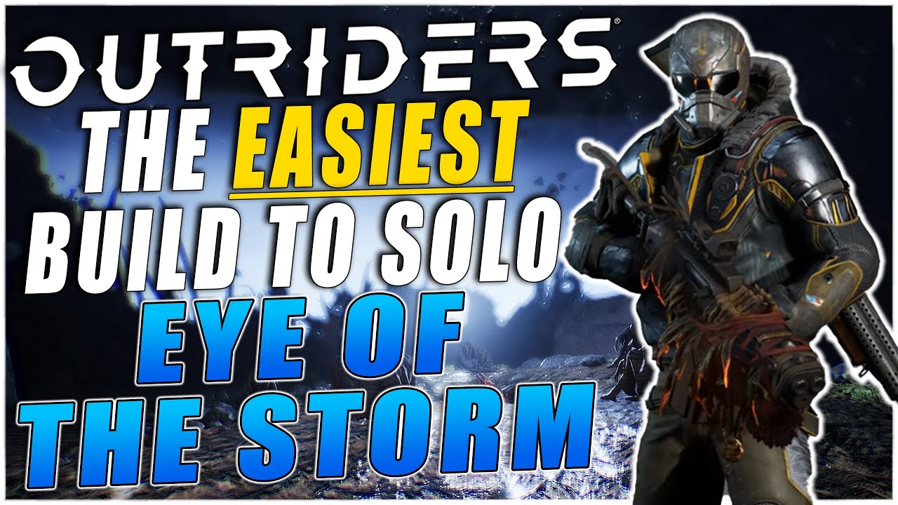 The EASIEST Way to Solo Eye of The Storm - Technomancer Borealis Minigun!