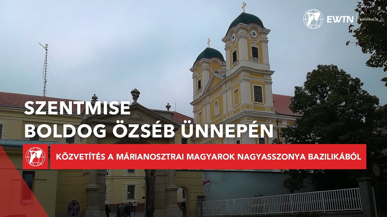 Temetési szertartás és szentmise Boldog Özséb ünnepén - közvetítés Márianosztráról 2026.01.21.