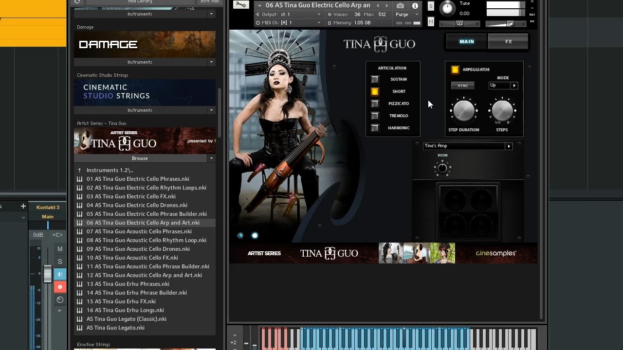 Cinesamples Tina Guo Artist Series Cello Library - MRM Quick Review