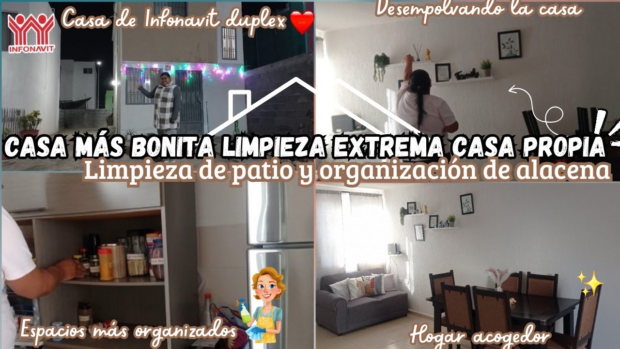 CASA MAS BONITA‼️LIMPIEZA EXTREMA DE MI CASA PROPIA🏡 ORGANIZANDO LA ALACENA✨#viralvideo #newvideo