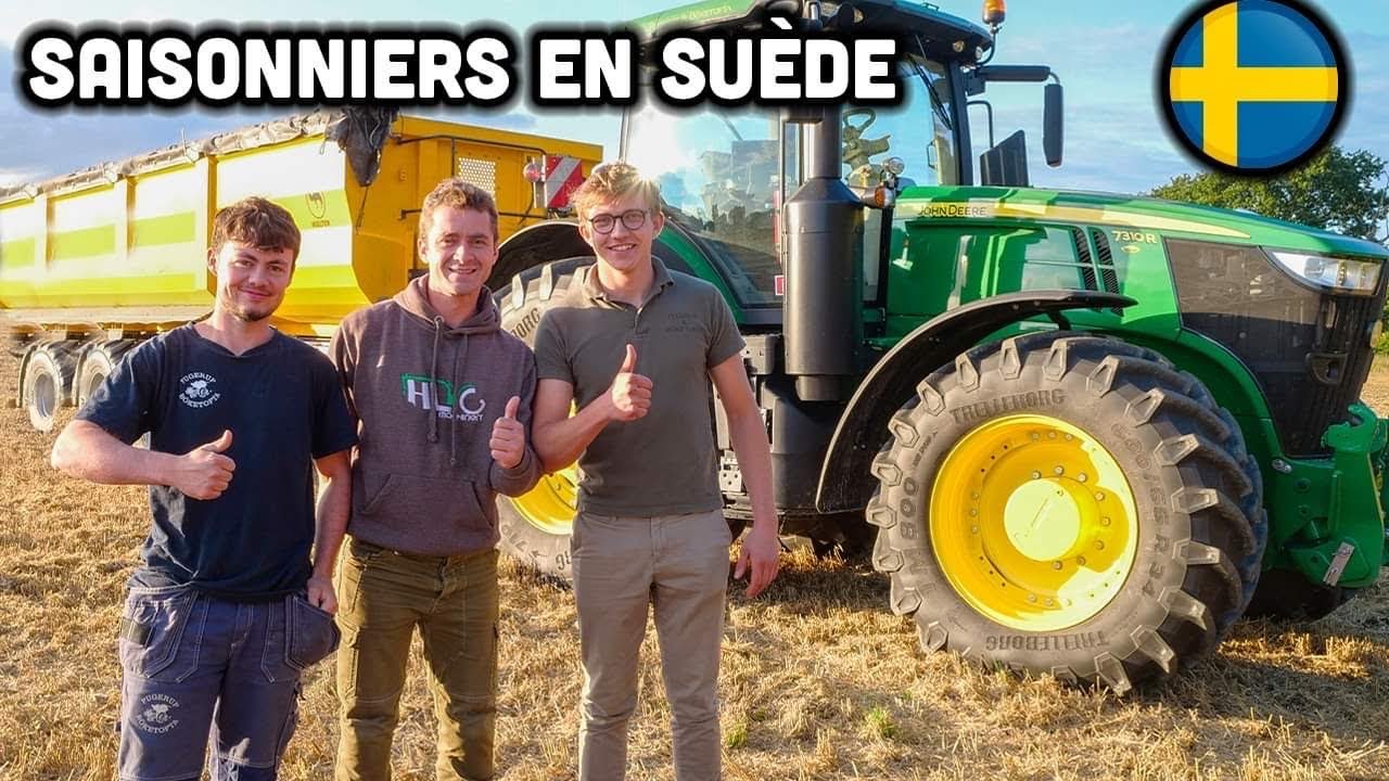 🇸🇪 SUÈDE = L'INCROYABLE AGRICULTURE  ► EP1 ► je visite la ferme de 2 Français 😇😱