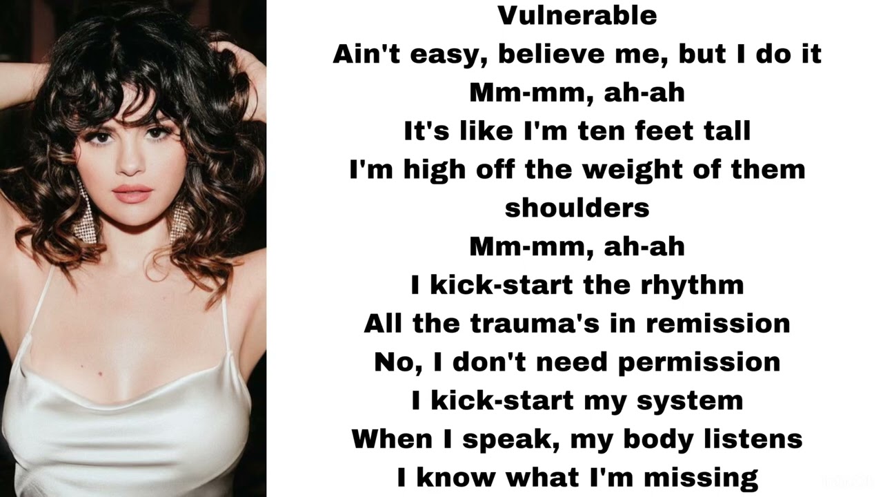 Selena Gomez - Dance again (lyrics)