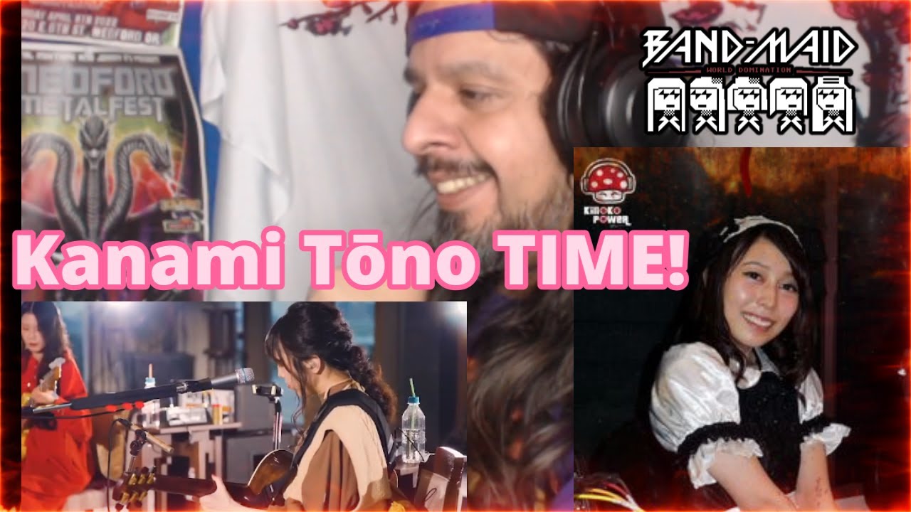 BAND-MAID - Mirage Ver. ACOUSTIC ONLINE - KANAMI GUITAR GODDESS - REACTION