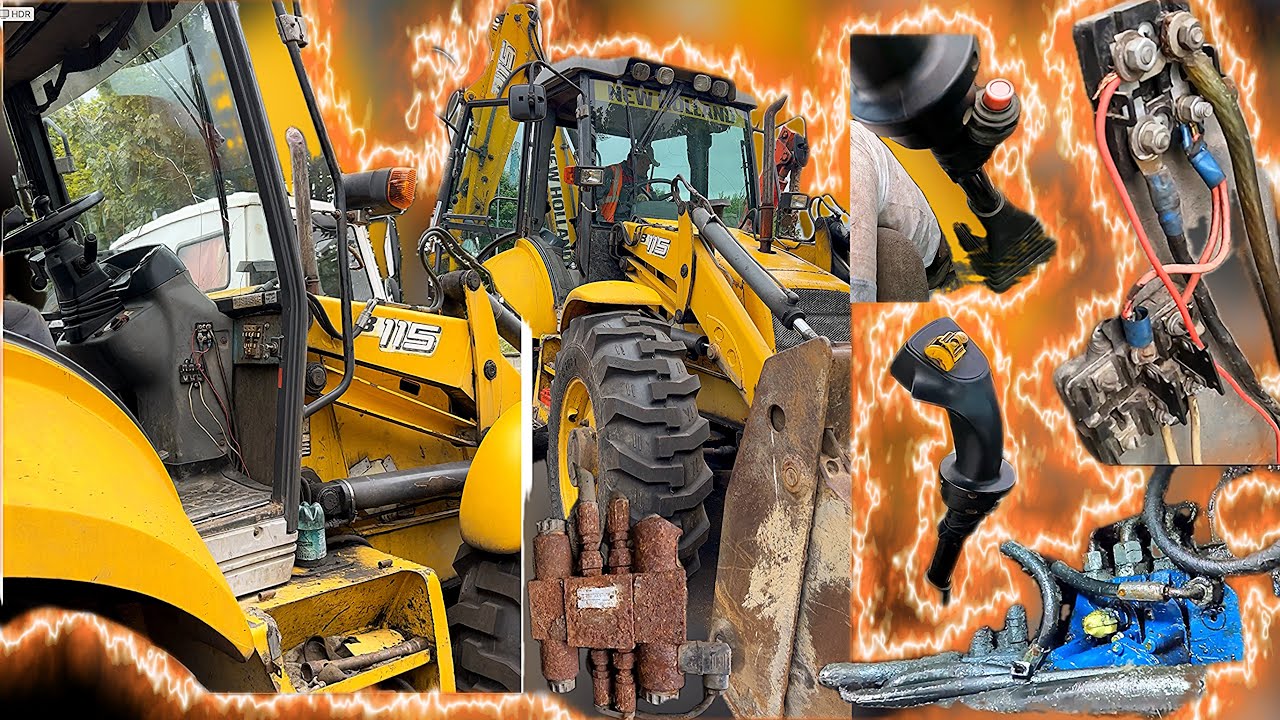 Осмотр экскаваторa погрузчикa New Holland перед покупкой!