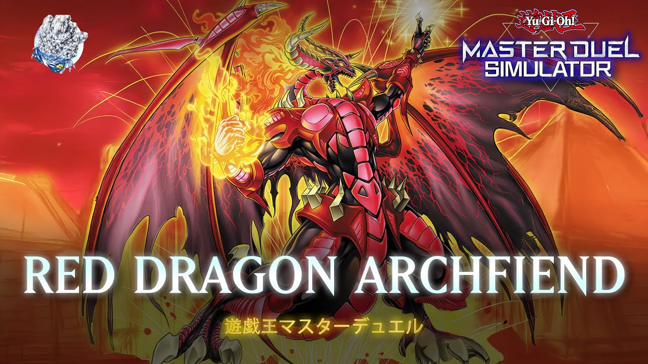 Red Dragon Archfiend - The Crimson King / Blazing Dominion | Yu-Gi-Oh! Master Duel | MDPro3