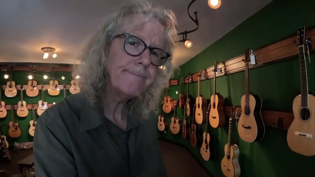 Live shop tour of Mighty Fine Guitars in Lafayette, CA.