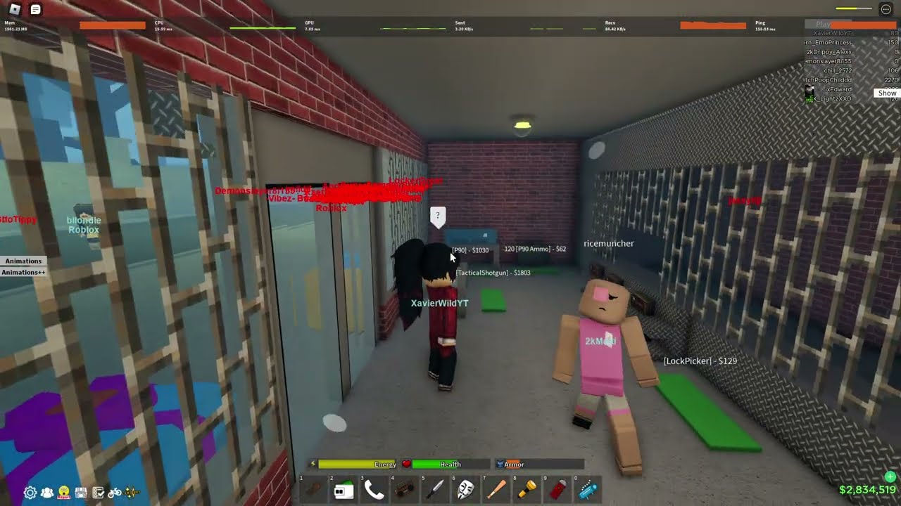 3 RICH HEADLESS LOCKERS IN DA HOOD WITH GALAXIES CAUGHT LOLOL IN 1 SERVER