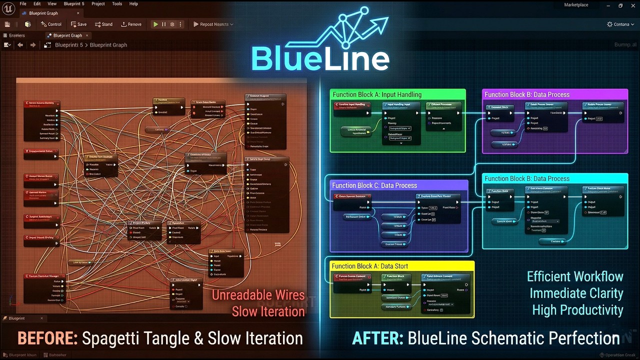 BlueLine 0.3: A productivity plugin for UE5, solving pain points for Blueprints and Tags.