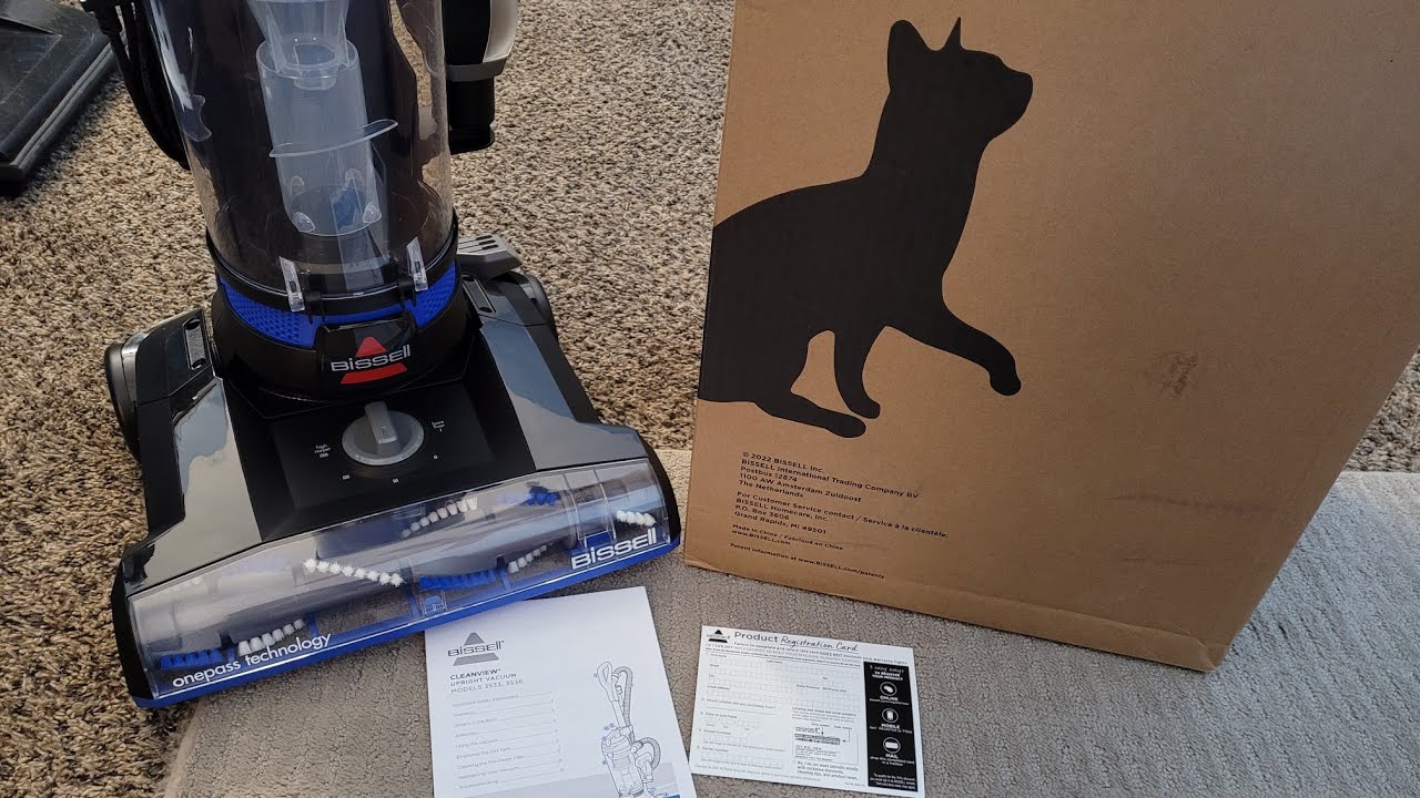 Bissell CleanView ActiveWand Unboxing, Assembly, & Usage Tutorial (3536)