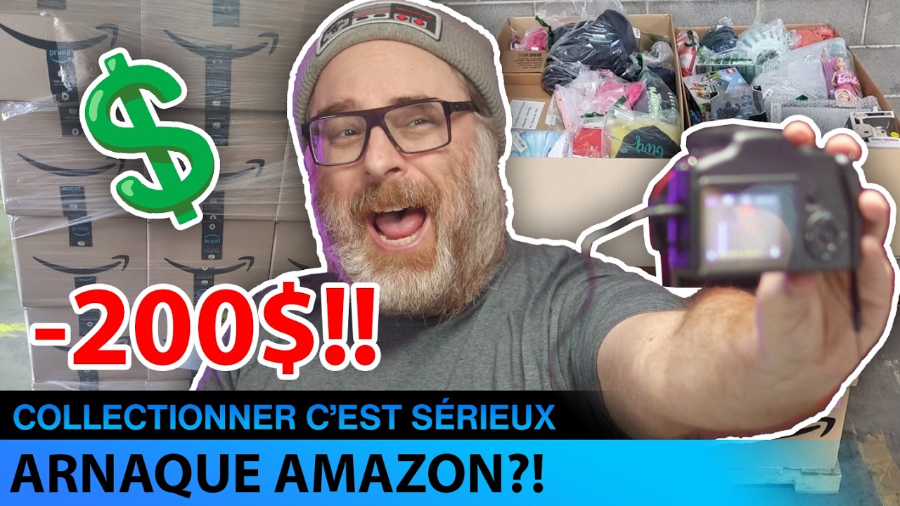J’ai perdu 200$ dans une boîte mystère Amazon liquidation?!