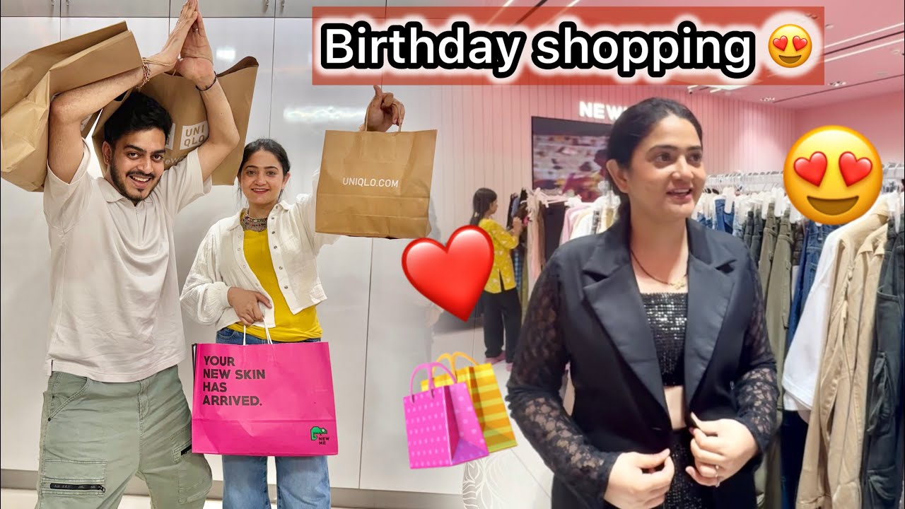 Birthday shopping done 🛍️😍|| Vlog || Sibbu Giri 