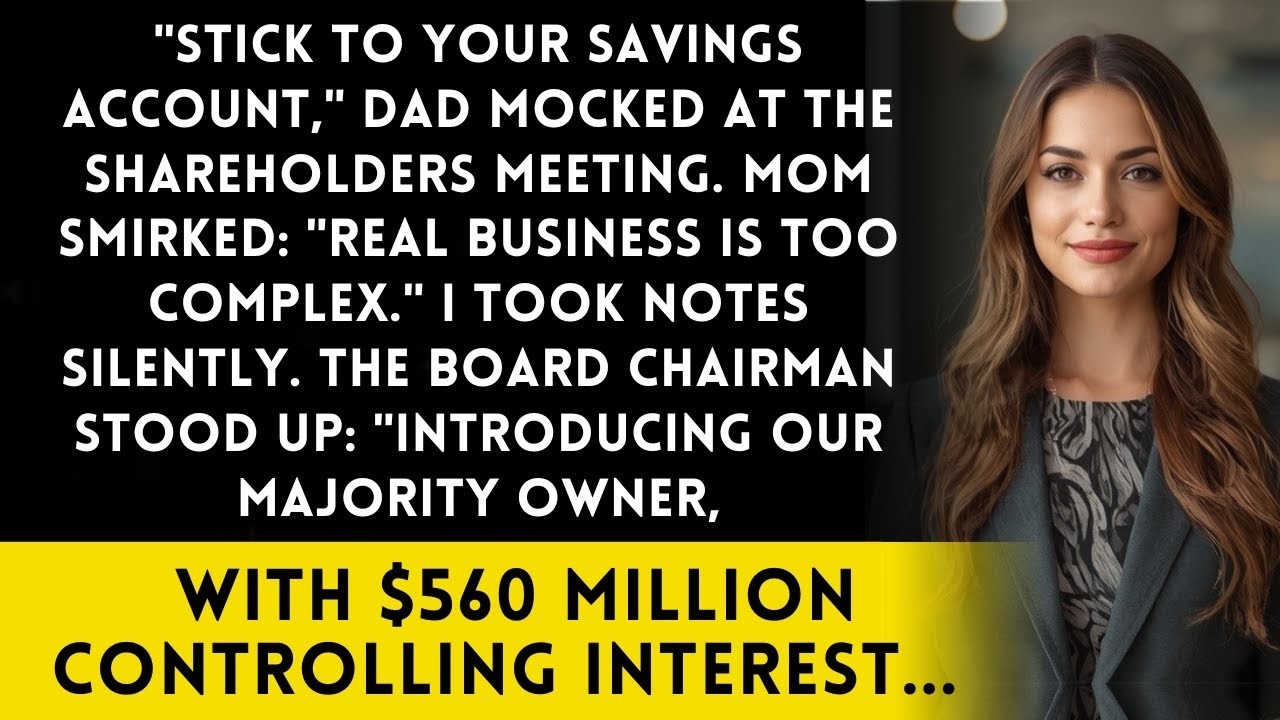 I Let My Parents Mock My Little Savings Account For Years But I Control Their Business Empire