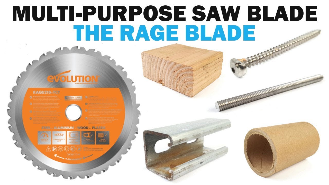 Evolution Multi Purpose Rage Blade Demonstration | Fasteners 101 Demo