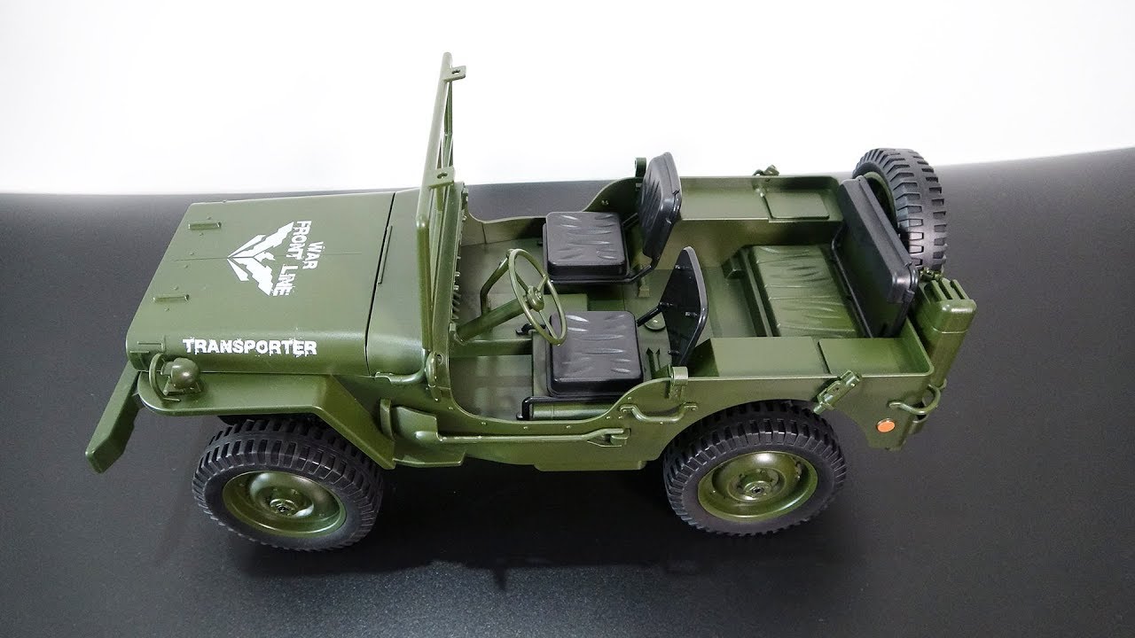 JJRC Transporter 6 Off-Road Military Truck | 1:10 scale, 2.4G band and 6WD