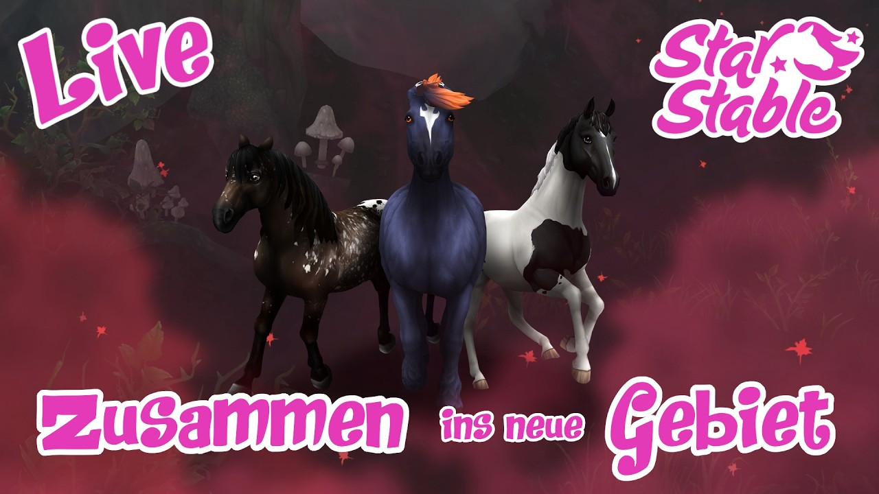 Star Stable [SSO] LIVE - Wir erkunden das NEUE GEBIET!!! (Server 11 Icy Palace)