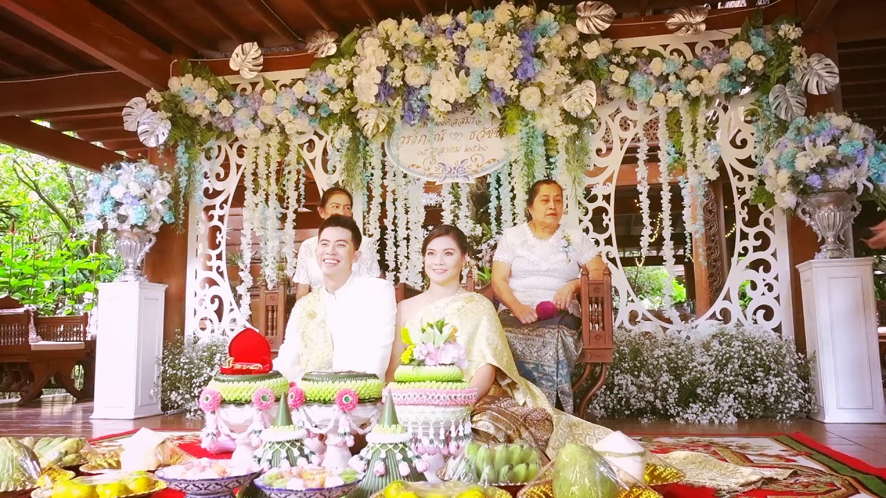 งานแต่งงานเช้า-เที่ยง ขวัญ&หนึ่ง ณ บ้านไจยะมงคล เชียงใหม่