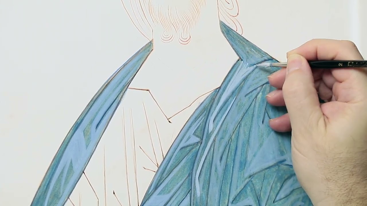 DIPINGERE IL MANTELLO DEL CRISTO DI RUBLEV -  DEMO