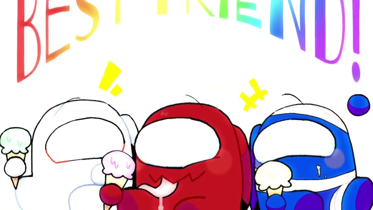 ❤Red,💙blue,🤍white 😚😚😚among us[rodamrix]