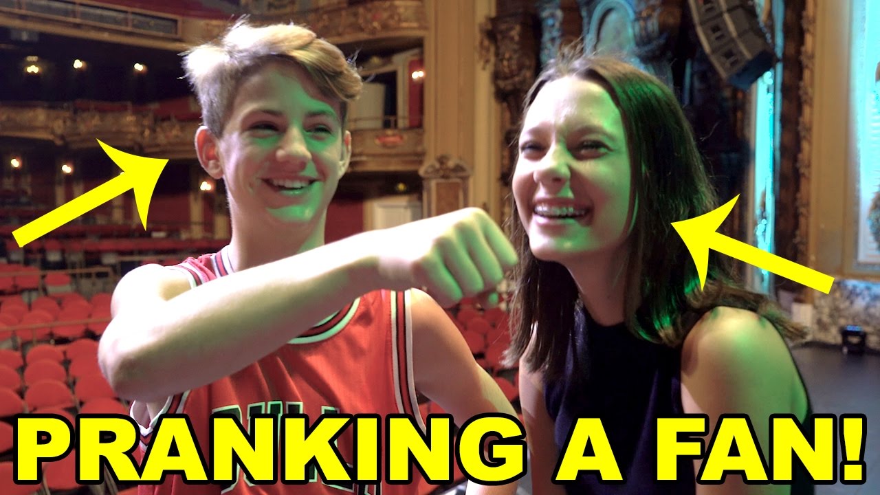 Pranking a FAN... Gone Wrong?  You Decide!