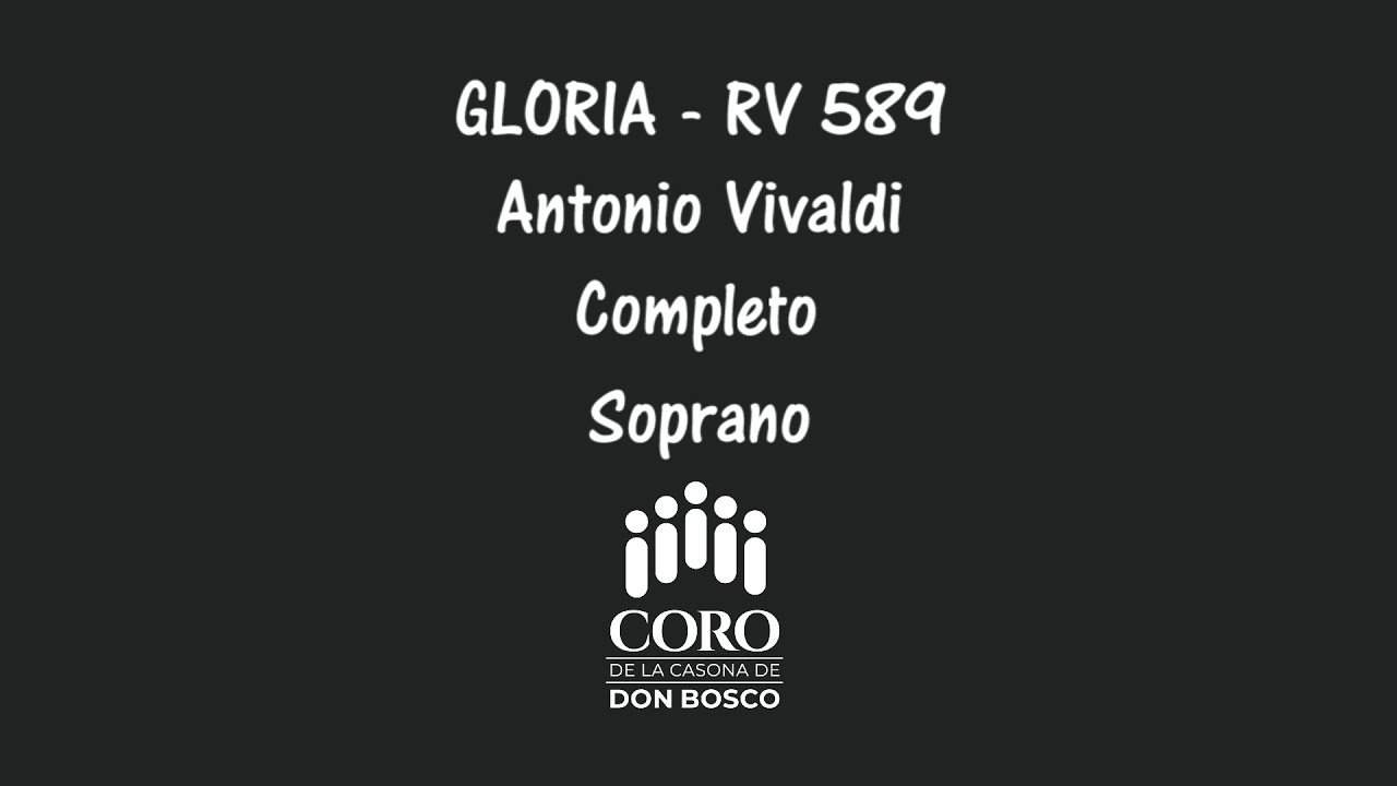 13 - Gloria Vivaldi Completo - Soprano - Bonus track