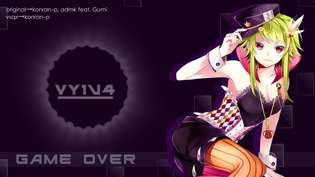 【VY1V4】GAME OVER 【VOCALOIDカバー】【Eng Subs】
