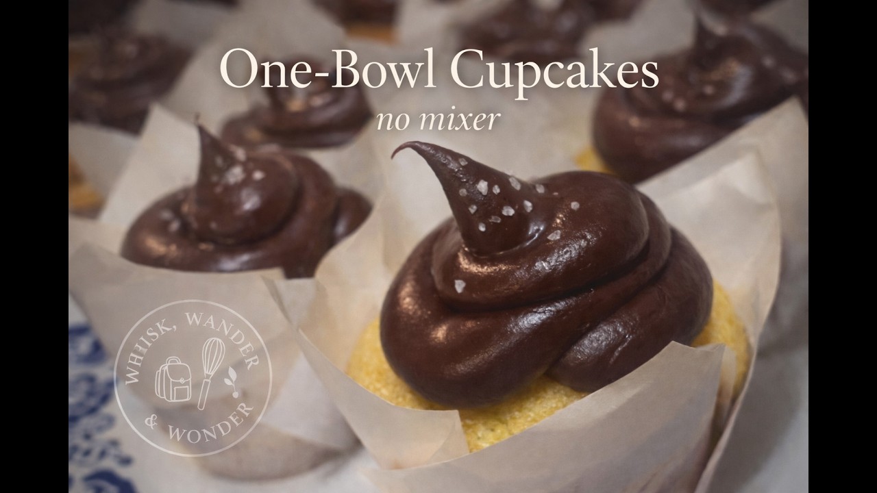 One-Bowl Vanilla Cupcakes