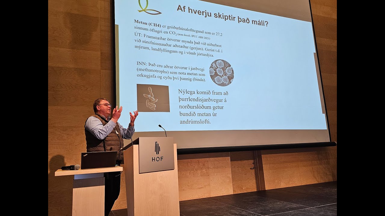 Áhrif skógræktar og áburðargjafar á losun eða bindingu metans og nituroxíðs í jarðvegi - Bjarni D.S.
