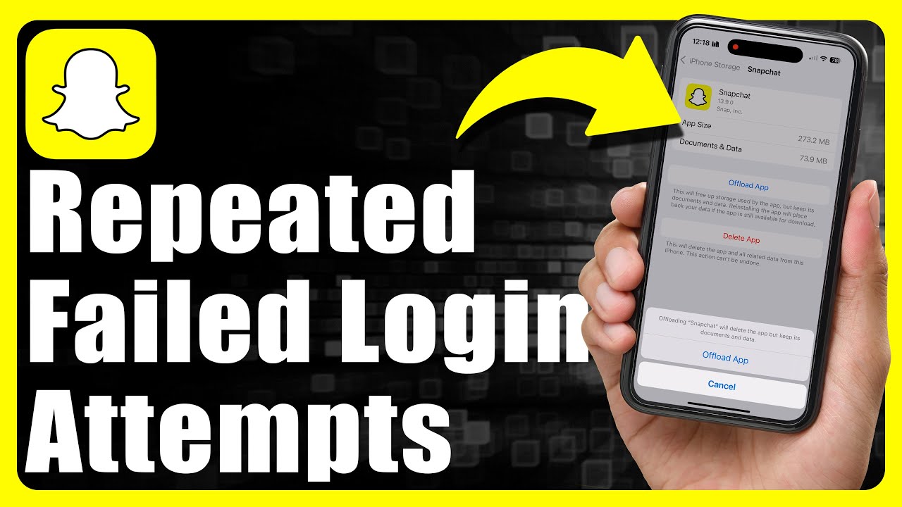 How To Fix Snapchat Error Due To Repeated Failed Login Attempts Or Suspicious Activity