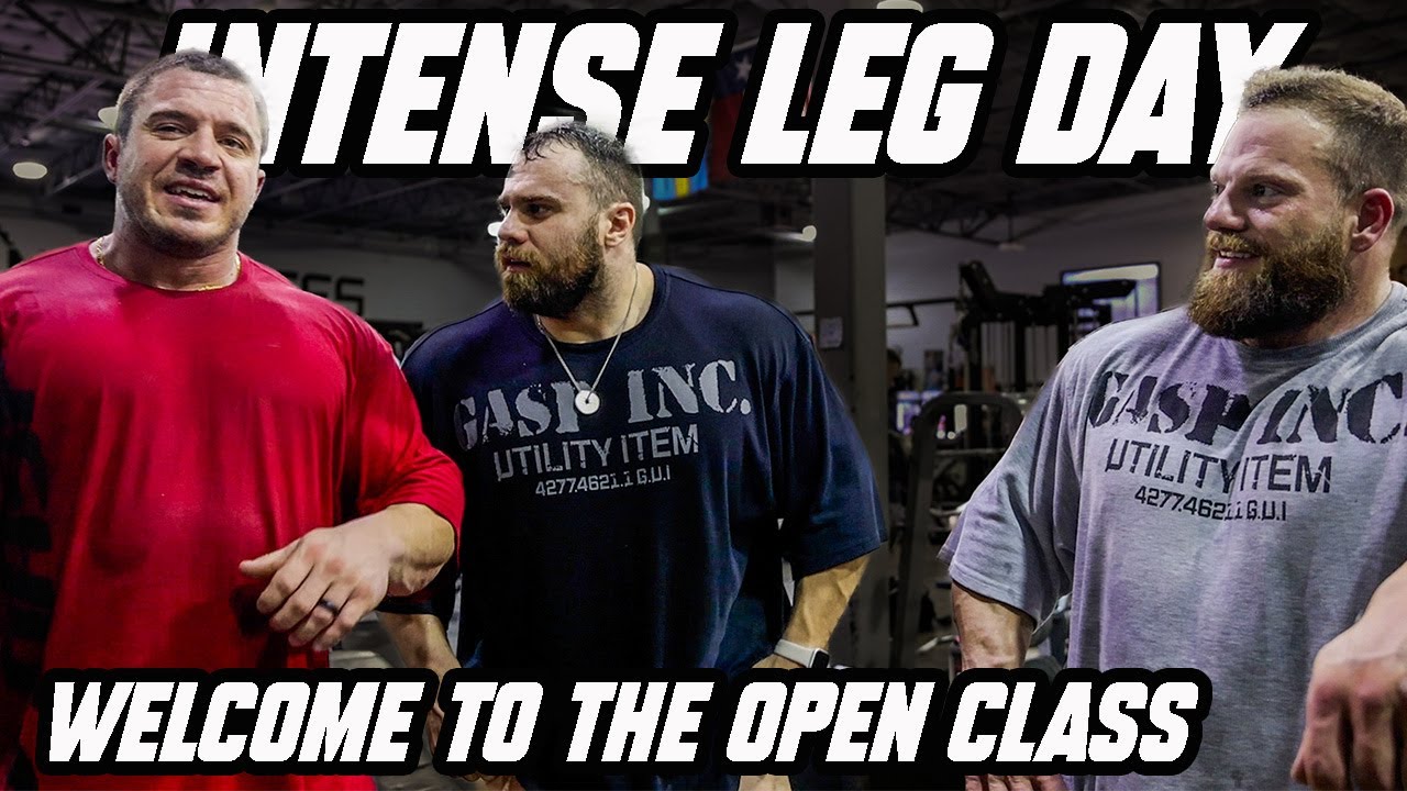 3 IFBB PRO's TRAIN LEGS // WHO PUKES?