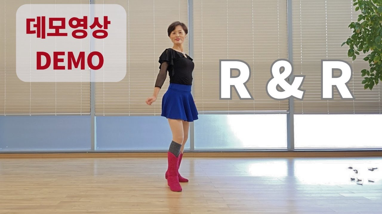 R&R Line Dance (Beginner : Mark Furnell & Chris Godden)- Demo