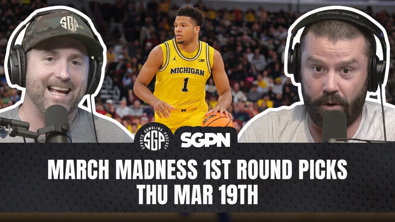 March Madness 2026 First Round Picks Part One | CBB Best Bets Mar 19