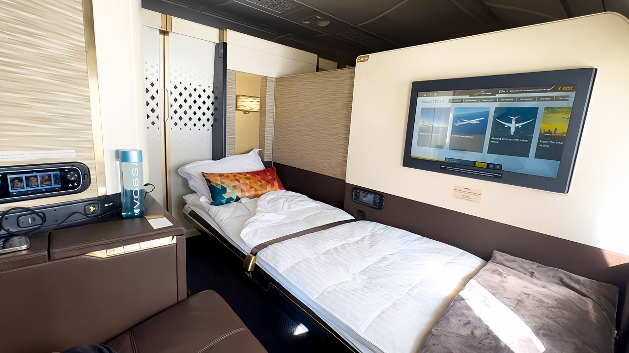 Апартаменты первого класса Etihad Airways A380 | Лондон — Абу-Даби
