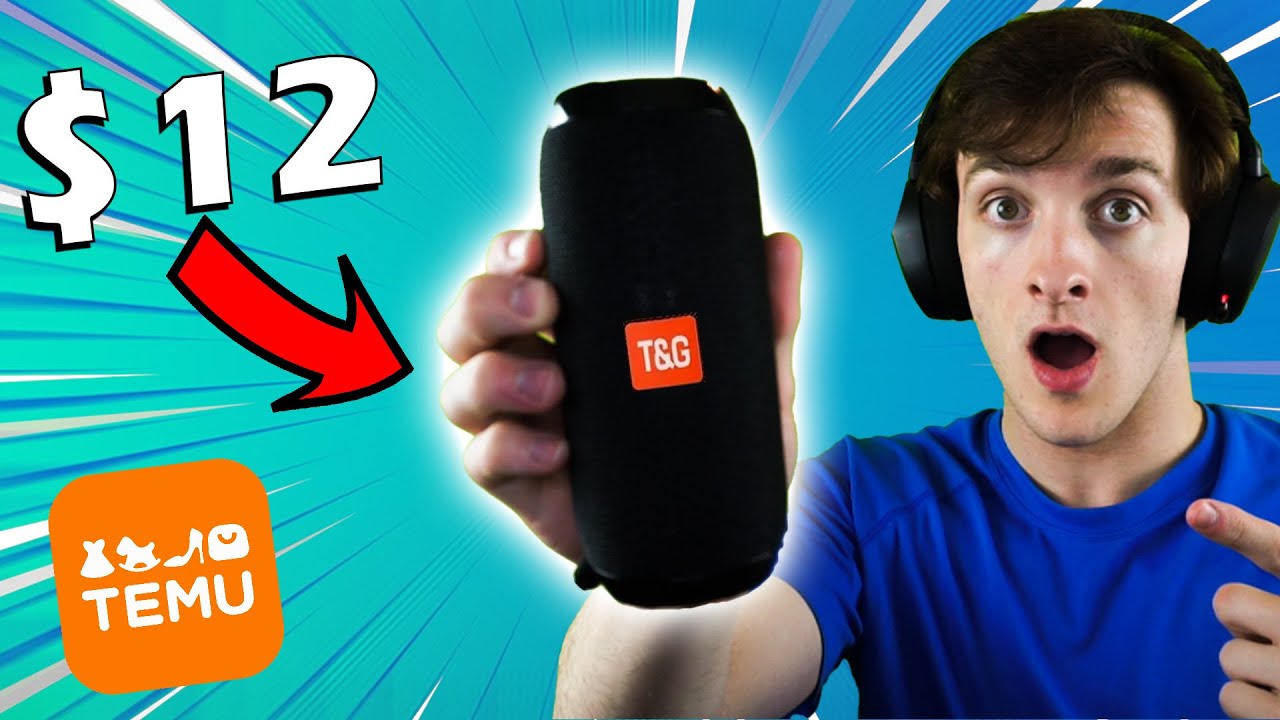 The $12 JBL KILLER!?!  Temu T&G Speaker Review