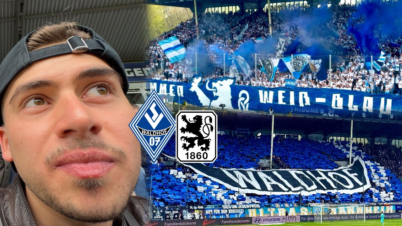 Fankultur lebt – aber Waldhof kämpft ums Überleben🧨 | SV WALDHOF MANNHEIM vs TSV 1860 MÜNCHEN | Vlog