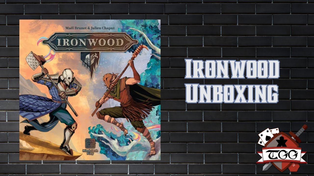 Распаковка настольной игры Ironwood | Компоненты, оформление и первый взгляд