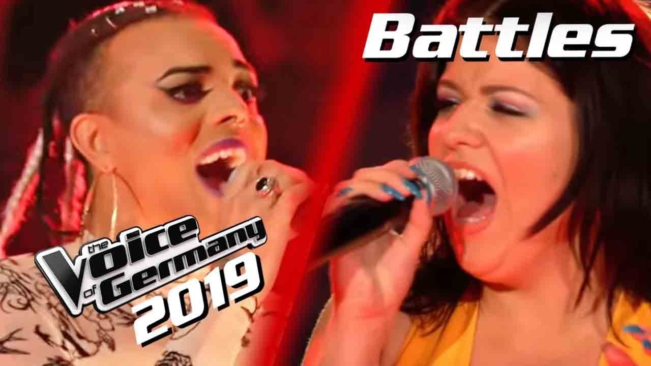 Queen - Don't Stop Me Now (Oxa vs. Sabina Noronha) | The Voice of Germany 2019 | Battles