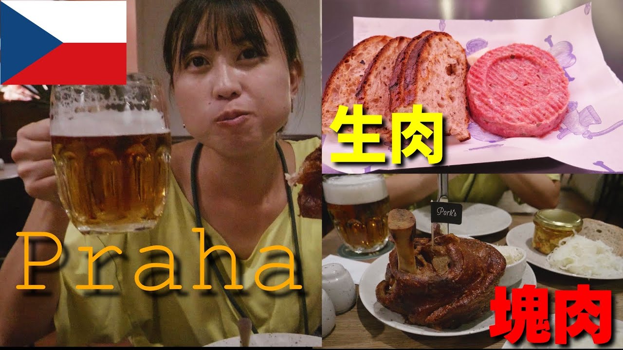 【肉・肉・肉】チェコ・プラハでグルメツアー！！圧倒的肉料理【世界一周】
