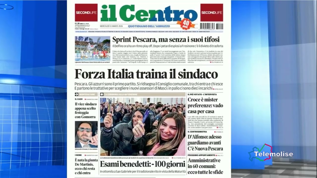 Rassegna stampa del 11/03/2026