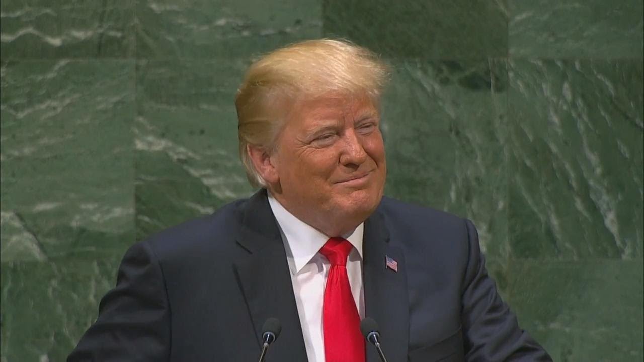U.N. General Assembly laughs as Trump touts accomplishments