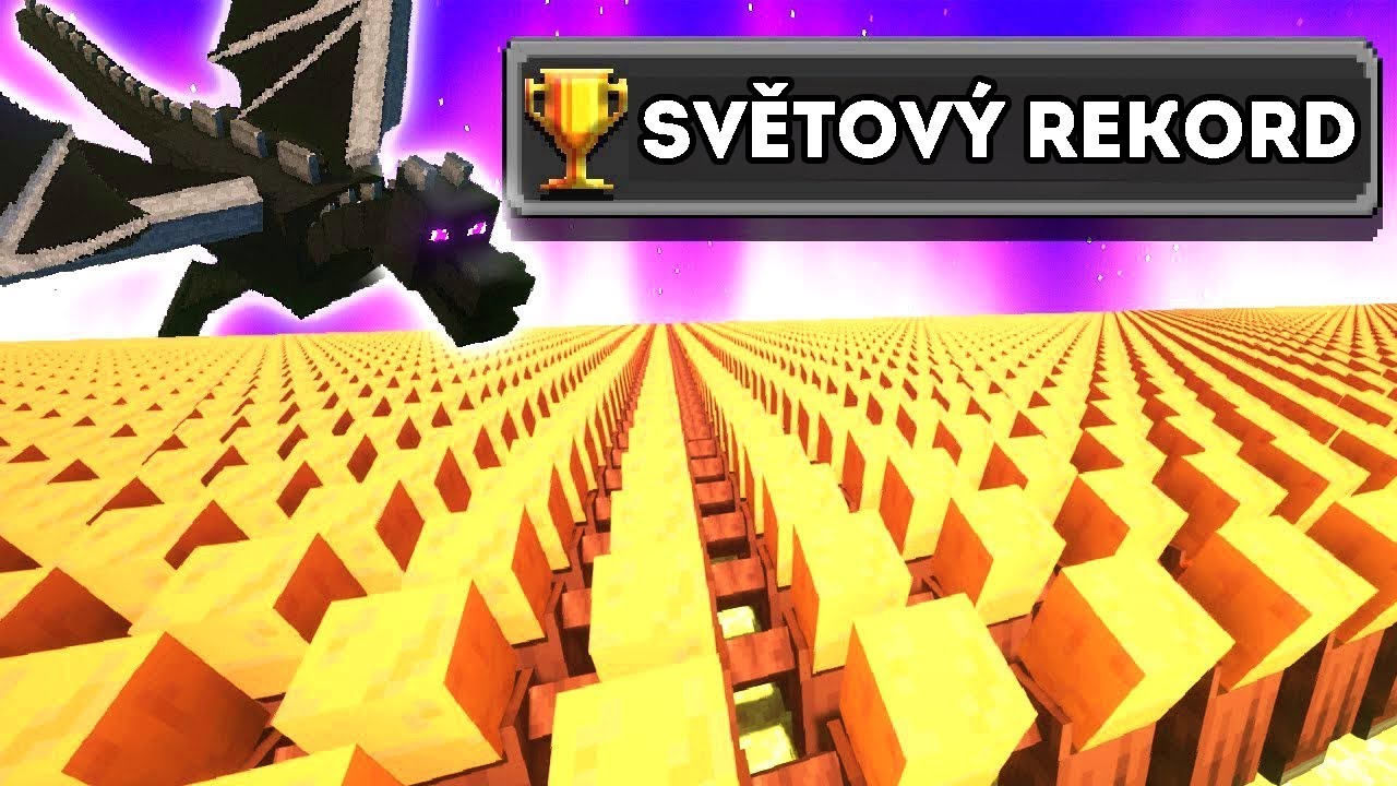 Speedrum s 10.000 VESNIČANY v Minecraftu!