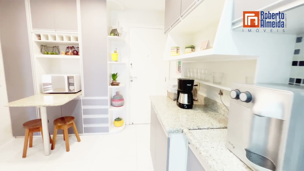 Apartamento Condomínio Barramares na Praia da Tijuca de 130m² com 3 Quartos Sendo 1 Suíte 2 Vagas