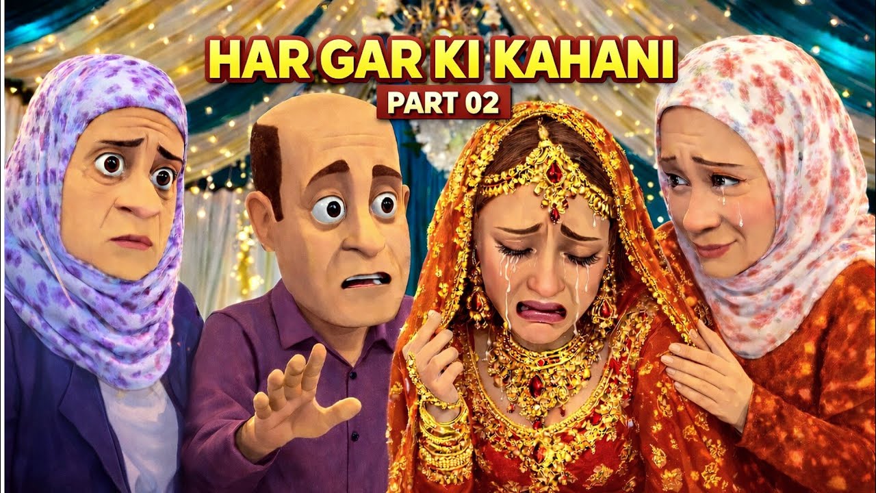 HAR GAR KI KAHANI | SAJU DARLING | PART 02 | KASHMIRI CARTOON DRAMA 