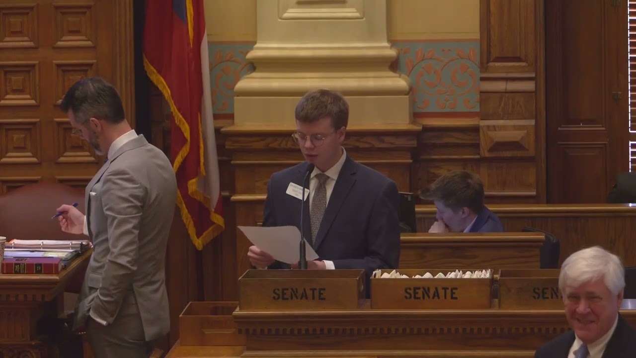 Georgia Senate 2026 - Day 21 AM Session