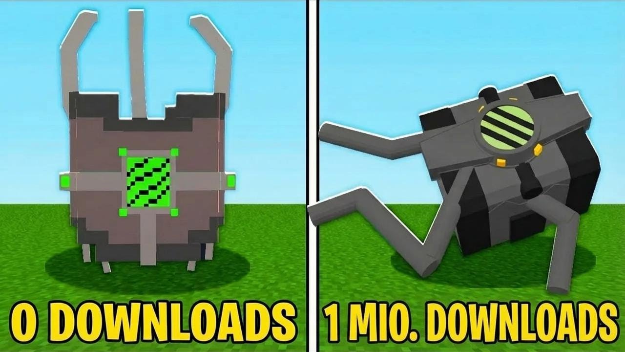 Ich habe Ben 10 Addons mit 0 Downloads in Minecraft ausprobiert – das Ergebnis überrascht!
