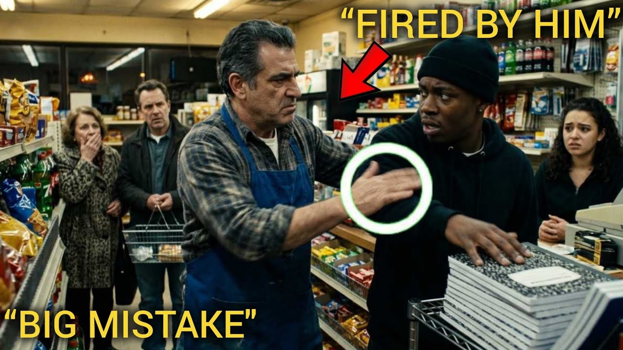 “Store Owner Slaps Black Man’s Hand — Next Day He Returns as the Boss Who Fires Everyone”